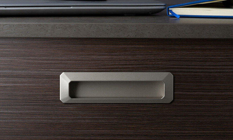 Úchytka Carpi 128 zápustná nikl matný 